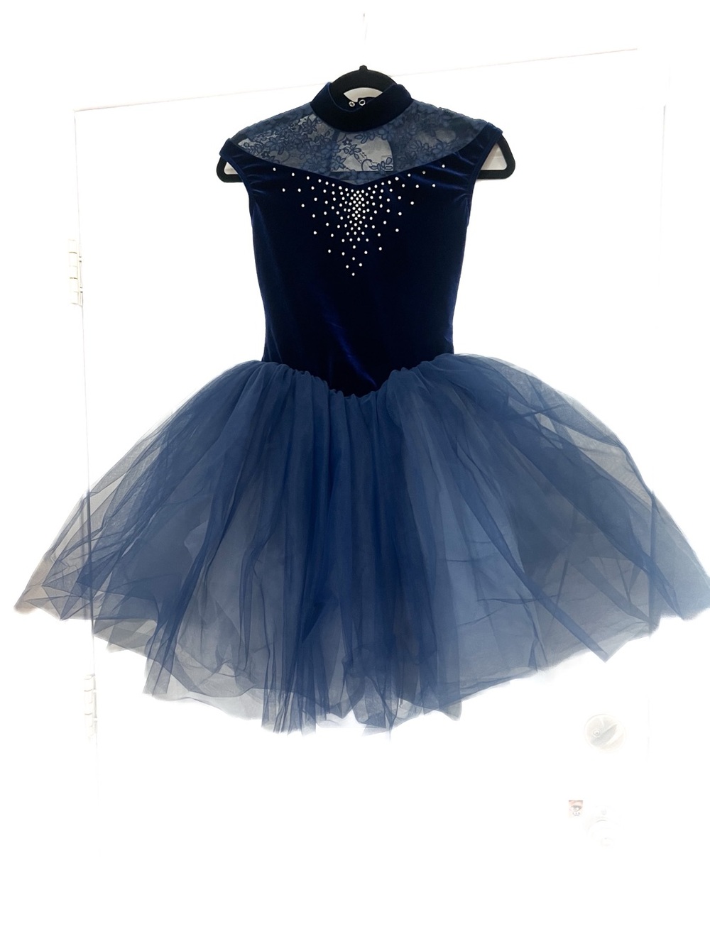 Weissman velvet and tulle dance costume size SA